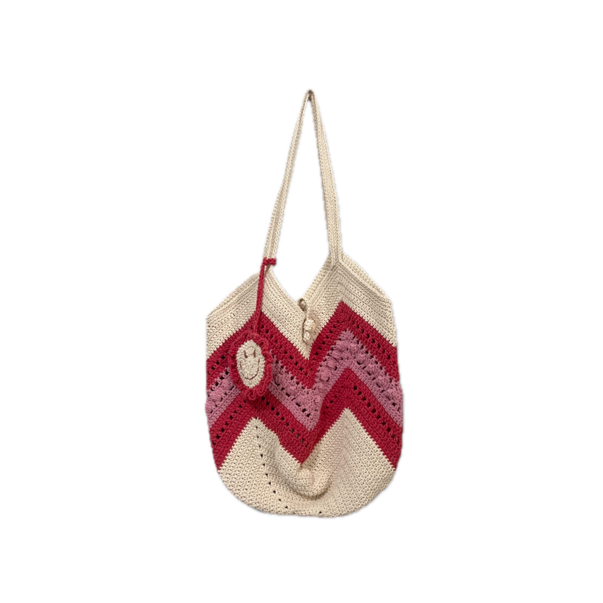 Red Zig Zag Bag