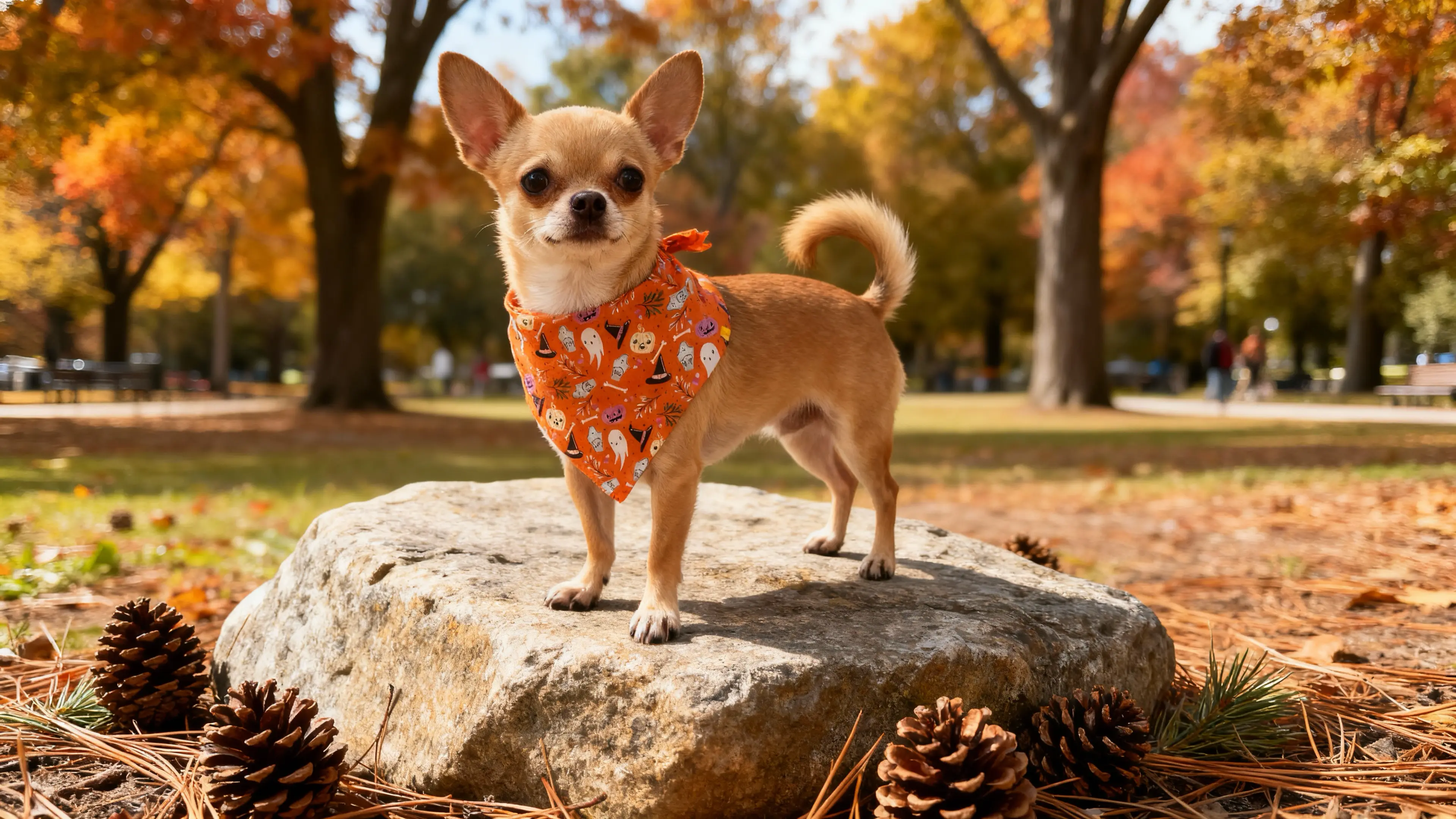 Halloween Bandana - On Model