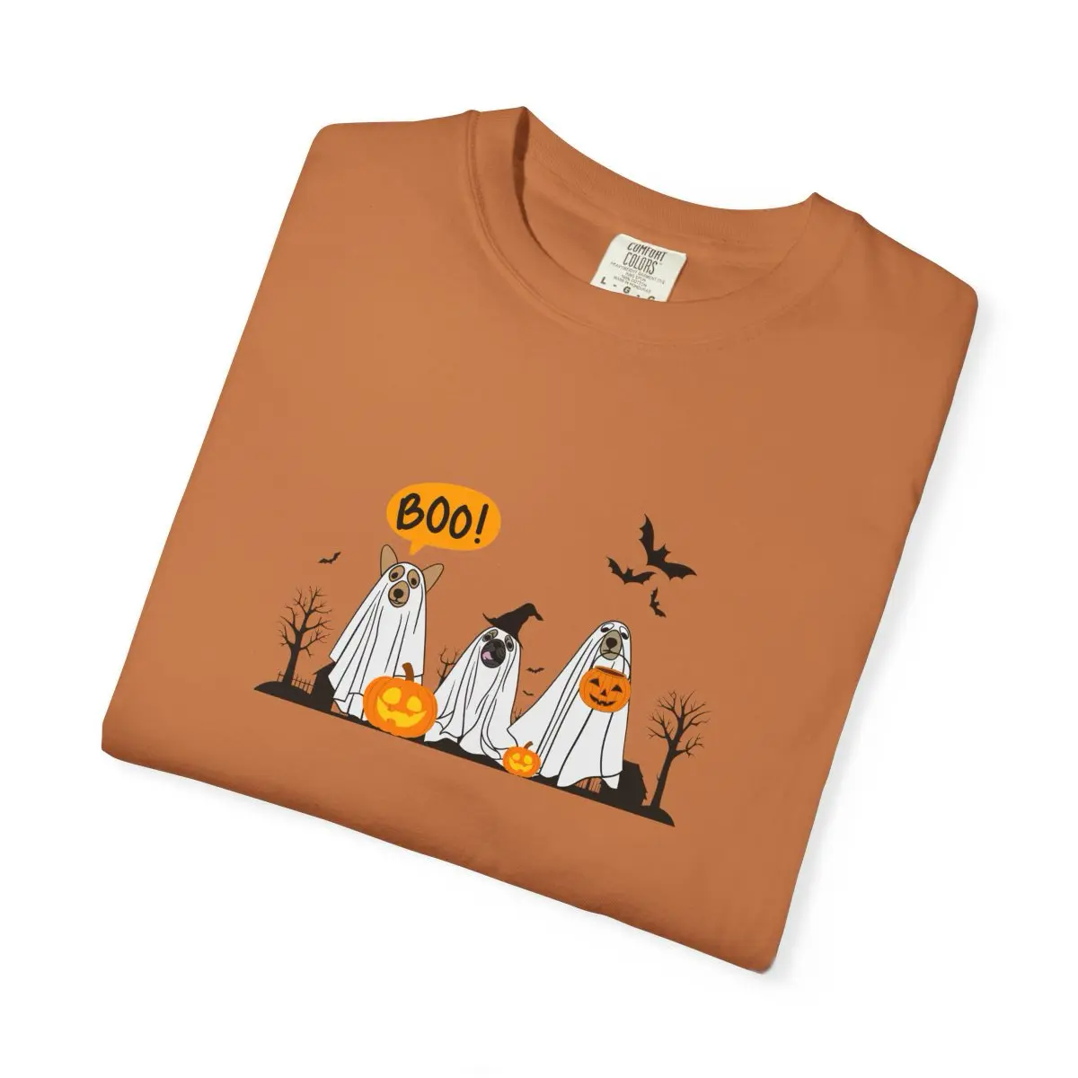 Halloween Ghosts T-Shirt - On Model