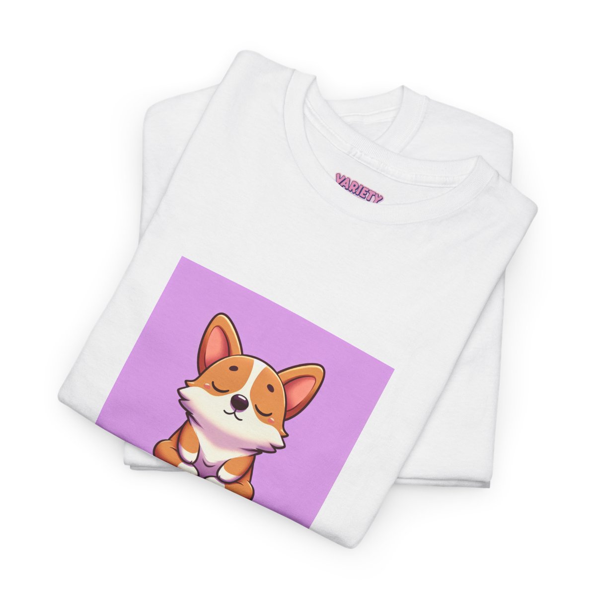 Corgi Yoga T-Shirt - On Model