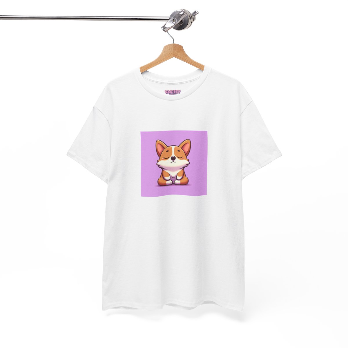 Corgi Yoga T-Shirt view 3